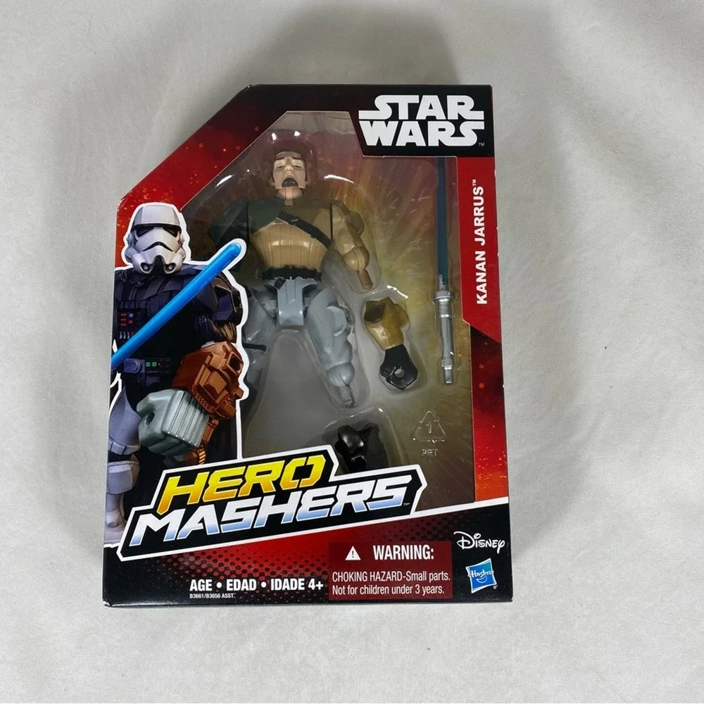 RARE - Star Wars Complete Set of Hero Mashers Action Figures Wave 3
